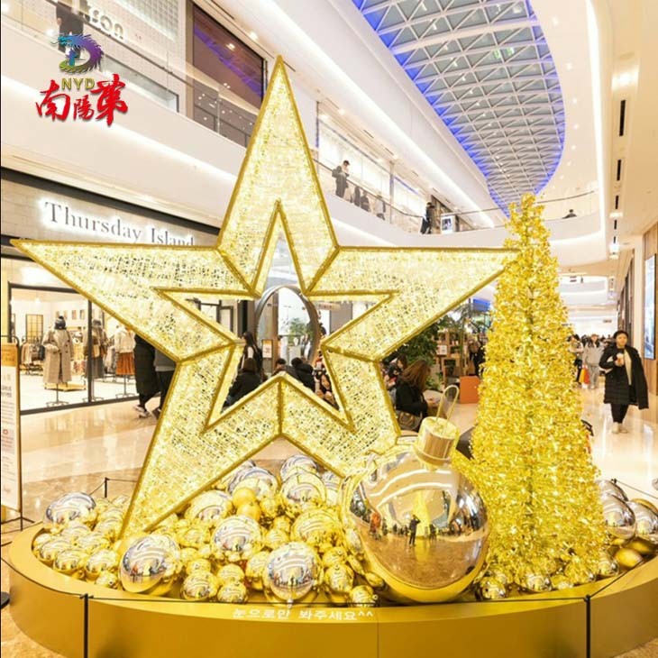3D Led Motif Light Christmas Star